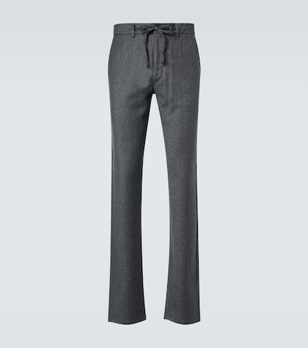 Canali Wool straight pants - Canali - Modalova