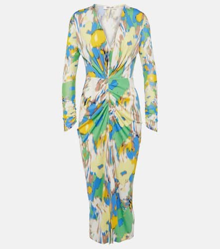 Hades printed ruched jersey midi dress - Diane von Furstenberg - Modalova