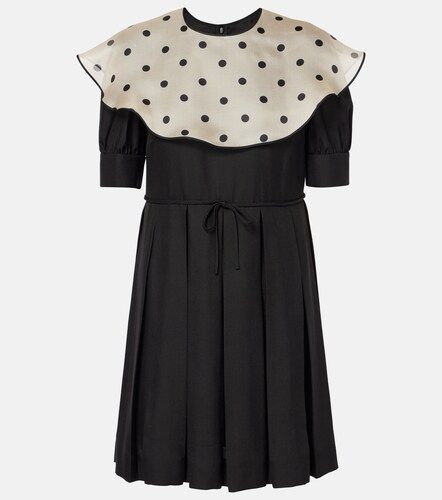 Valentino Polka dot silk minidress - Valentino - Modalova