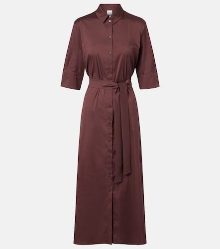 Abito midi Cognac in misto cotone - Max Mara - Modalova