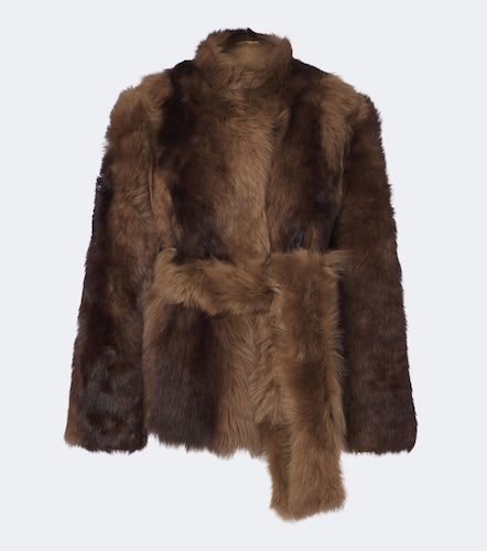 Giacca Elsa in shearling - Nour Hammour - Modalova