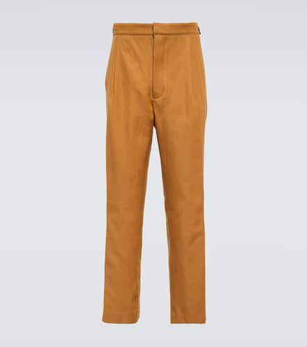 Cotton and linen pants - King & Tuckfield - Modalova