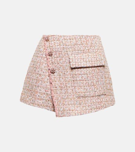 High-Rise Shorts aus Tweed - Self-Portrait - Modalova