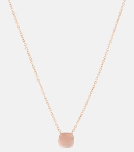 Nudo 18kt gold necklace with rose quartz - Pomellato - Modalova