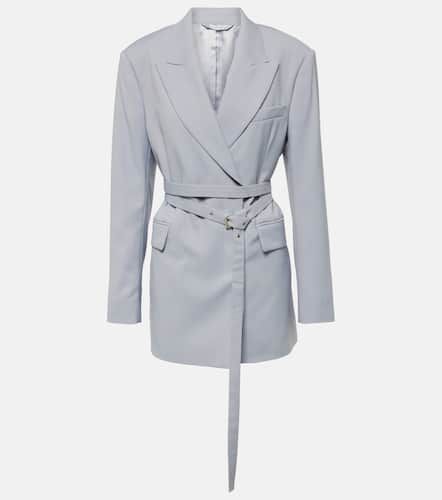 Blazer in misto lana con cintura - Acne Studios - Modalova