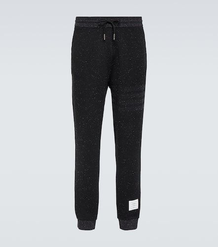 Jogginghose 4-Bar aus Baumwolle und Seide - Thom Browne - Modalova