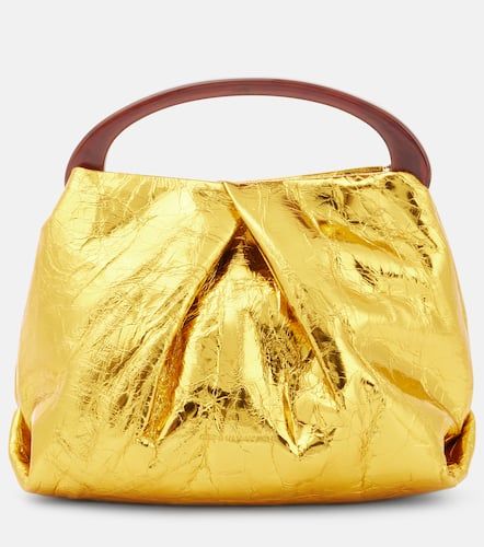 Mini metallic leather tote bag - Dries Van Noten - Modalova