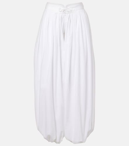 Pantalones globo de popelín de algodón - Christopher Esber - Modalova