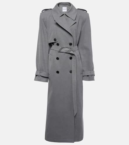 Trenchcoat aus Baumwoll-Canvas - The Attico - Modalova