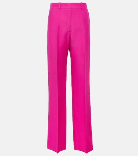 Crêpe Couture wool wide-leg pants - Valentino - Modalova