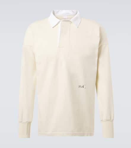 Polo in jersey di cotone con logo - Maison Margiela - Modalova