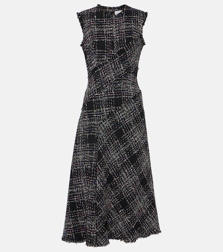 Abito midi in tweed di misto cotone - Erdem - Modalova