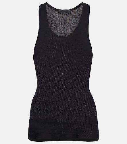 Ribbed-knit cotton tank top - Wardrobe.NYC - Modalova