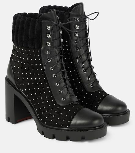 Ankle Boots Dakita Lug 70 aus Leder - Christian Louboutin - Modalova