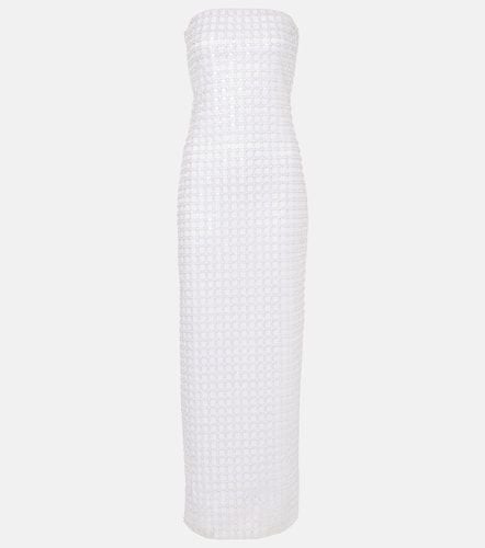 Bridal beaded sequined maxi dress - Rotate - Modalova