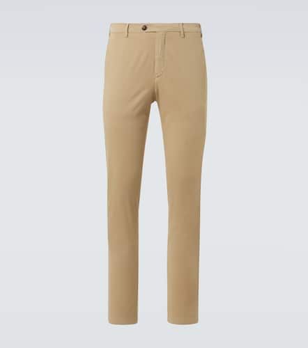 Pantalones chinos en sarga de algodón - Canali - Modalova