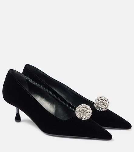 Abito corto in misto cupro con mantella - Jimmy Choo - Modalova