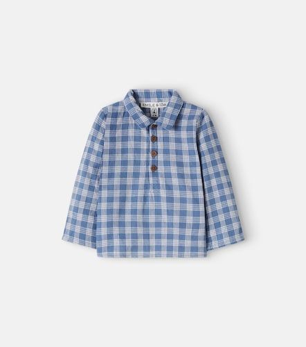 Bebé - Camisa de algodón a cuadros - Emile et Ida - Modalova