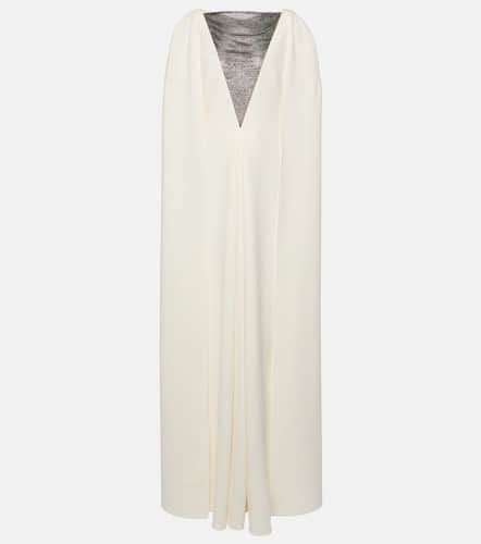 Abrielle embellished caped gown - Safiyaa - Modalova