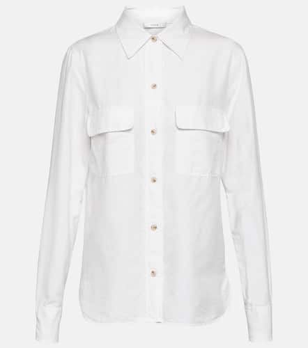 Vince Cotton and silk blouse - Vince - Modalova