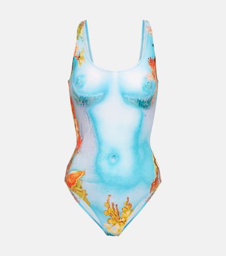 Flower Collection printed swimsuit - Jean Paul Gaultier - Modalova
