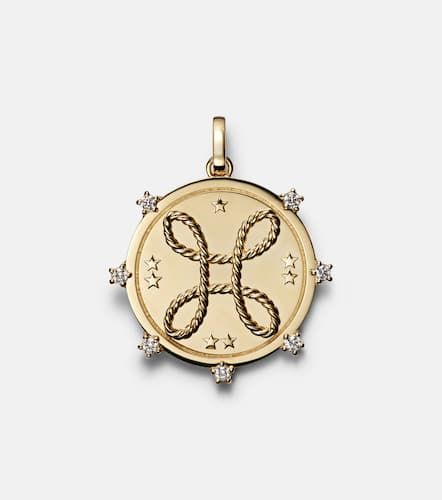 Love 18kt pendant with diamonds - FoundRae - Modalova