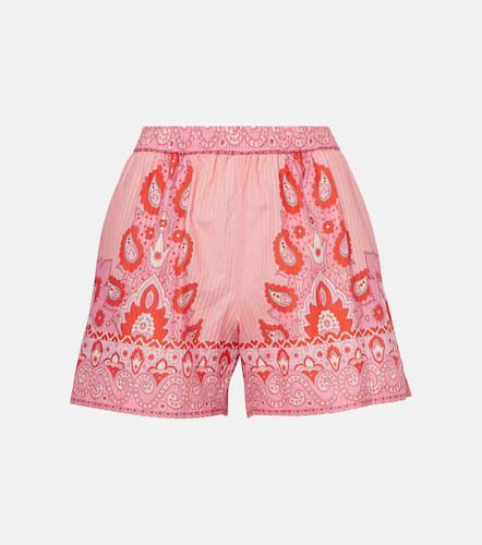 Etro Paisley cotton and silk shorts - Etro - Modalova