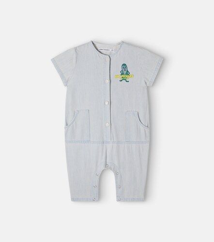 Bebé - mono Mr Pickles de denim estampado - Bobo Choses - Modalova