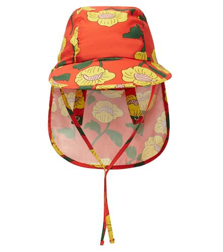 Cappello Flowers in cotone con stampa - Mini Rodini - Modalova