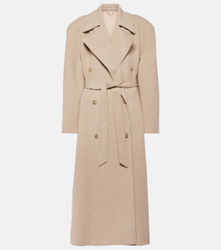 Double-breasted cashmere coat - Magda Butrym - Modalova