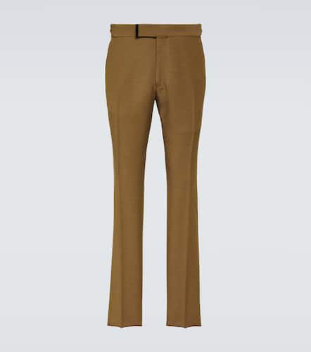 Tom Ford Schmale Mid-Rise-Hose - Tom Ford - Modalova