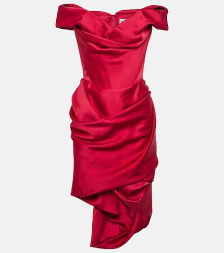 Vestido corto Nova Cora en crepé de satén - Vivienne Westwood - Modalova
