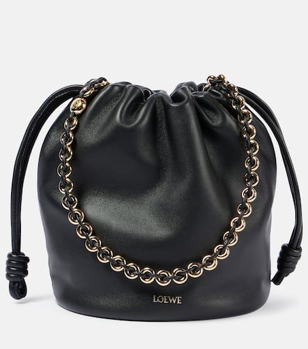 Flamenco Small leather bucket bag - Loewe - Modalova