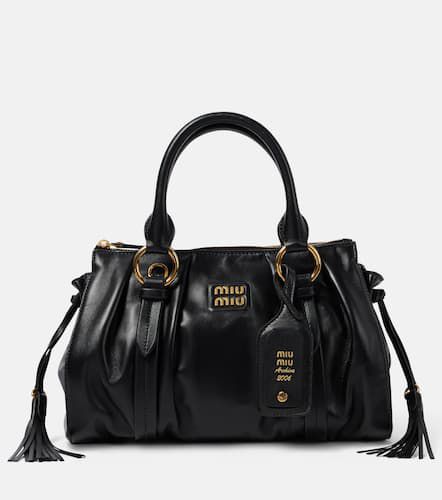 Joie Medium leather shoulder bag - Miu Miu - Modalova