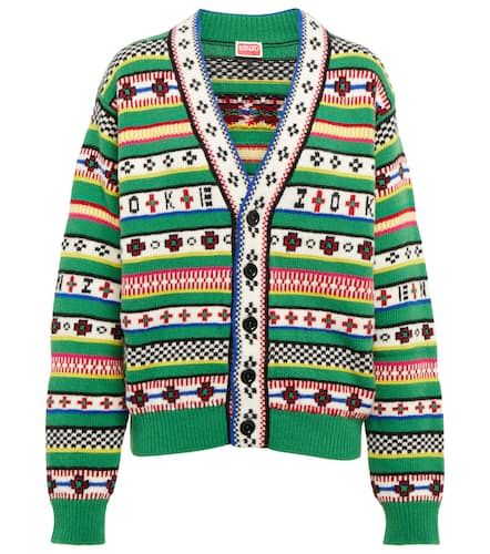 Cardigan Fairisle aus einem Wollgemisch - Kenzo - Modalova