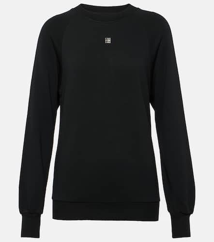Logo cotton fleece sweatshirt - Givenchy - Modalova