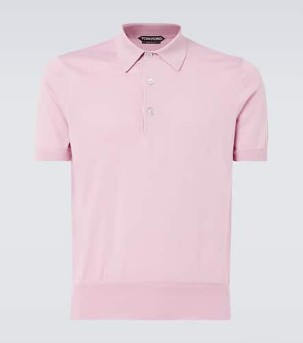 Tom Ford Polo de jersey de algodón - Tom Ford - Modalova