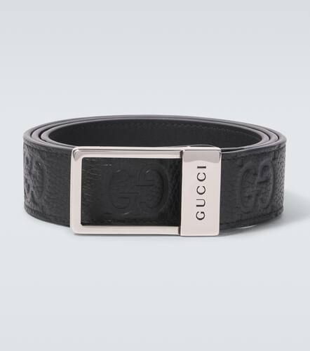 Gucci Cinturón de piel con GG - Gucci - Modalova