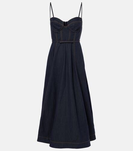 Vestido bustier Crush de denim - Zimmermann - Modalova