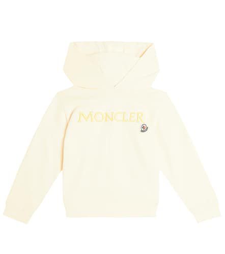 Sudadera de jersey de algodón con logo - Moncler Enfant - Modalova