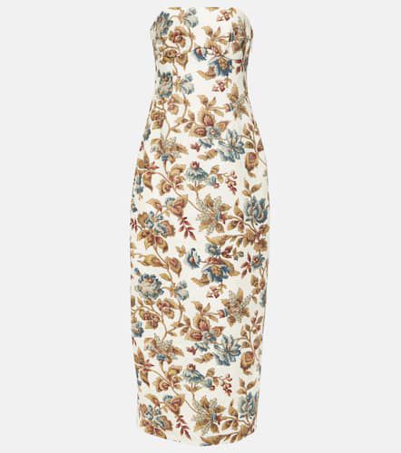 Eleanora floral linen maxi dress - SIR - Modalova