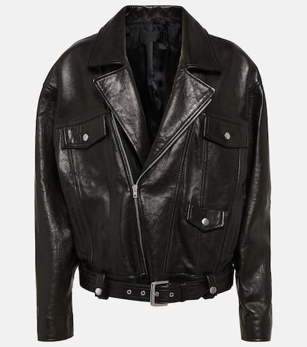 Lenny leather biker jacket - Nili Lotan - Modalova
