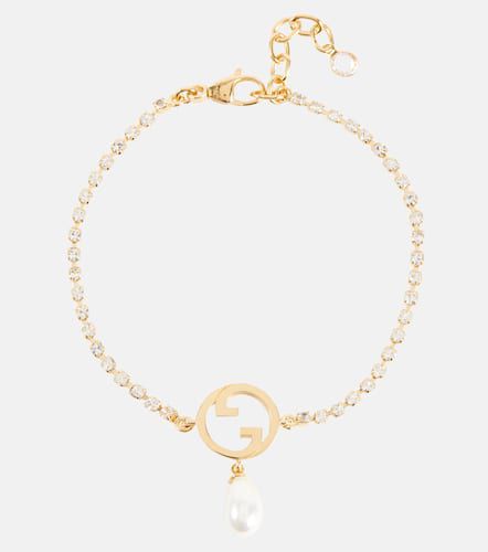 Blondie crystal-embellished bracelet - Gucci - Modalova