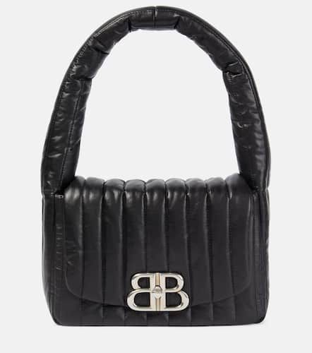 Monaco Small leather shoulder bag - Balenciaga - Modalova