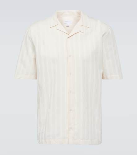 Besticktes Hemd aus Baumwolle - Sunspel - Modalova