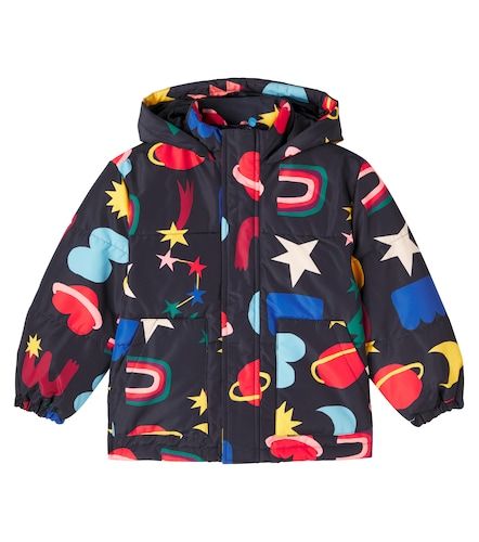 Cosmotipo printed puffer jacket - Fabula - Modalova