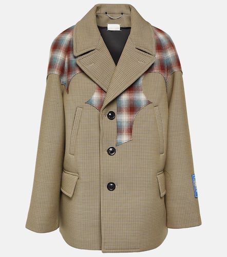 X Pendleton abrigo de algodón, mohair y lana - Maison Margiela - Modalova