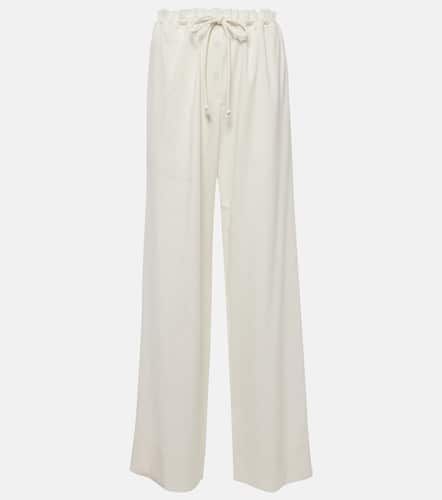 Pantalones anchos de mezcla de lino - Proenza Schouler - Modalova