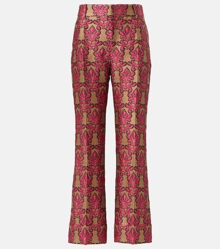 Pantalones rectos Hendrix Herald en jacquard - La DoubleJ - Modalova