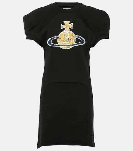 Orb printed cotton jersey T-shirt dress - Vivienne Westwood - Modalova